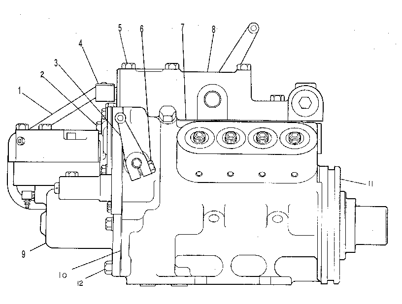 PUMP GP-GOV DRV,FUEL INJ & TFR 7W9444 CAT