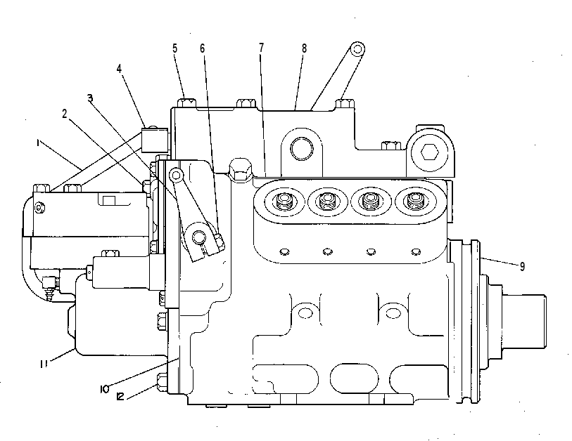 PUMP GP-GOV DRV,FUEL INJ & TFR 4W6037 CAT