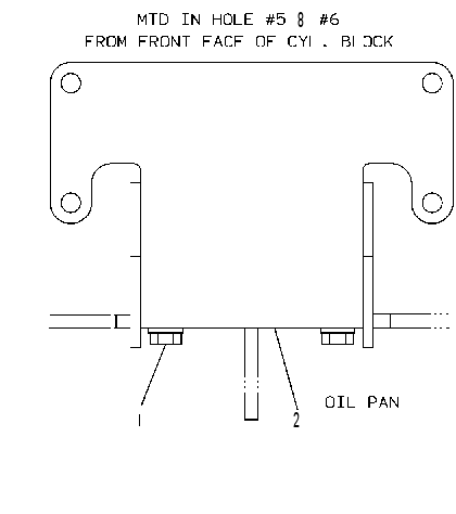Крепление контактора 7C1077 CAT