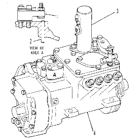 ТНВД с регулятором 7C9506 CAT