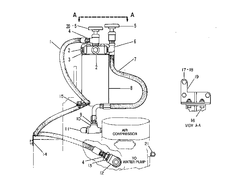 FILTER GP-COOLANT 8N0019 CAT