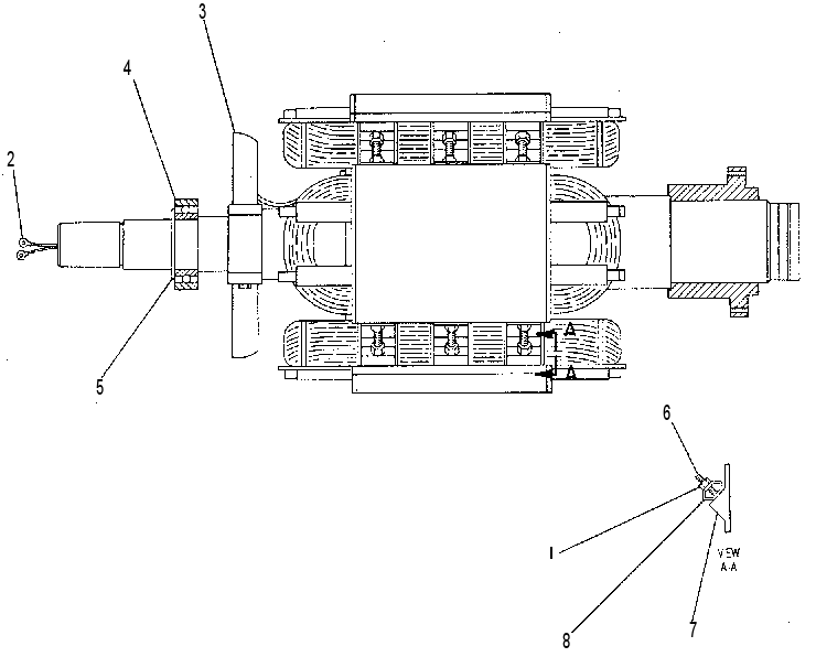Ротор в сборе 7C2521 CAT