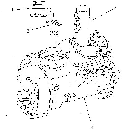 ТНВД с регулятором 7C9504 CAT