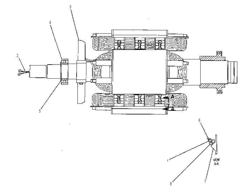 Ротор в сборе 7C2407 CAT