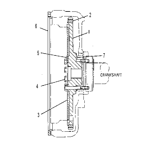 ADAPTER GP-FLYWHEEL HOUSING 7C7844 CAT