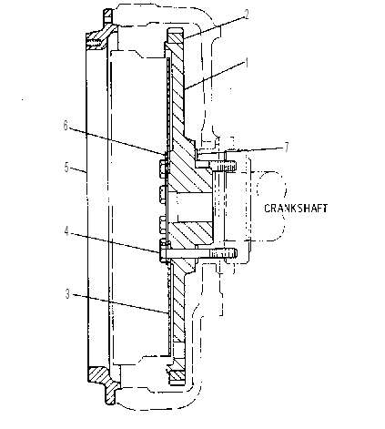 ADAPTER GP-FLYWHEEL HOUSING 7C7855 CAT