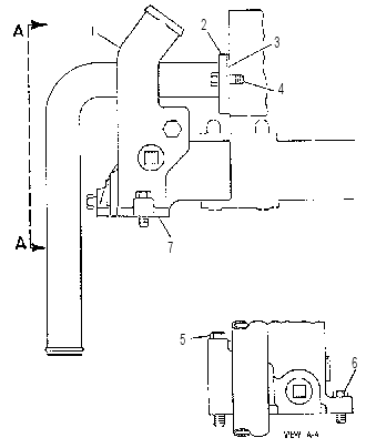 Трубопроводы водяные 2W3885 CAT