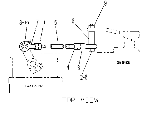 CONTROL GP-CARBURETOR 7C2284 CAT