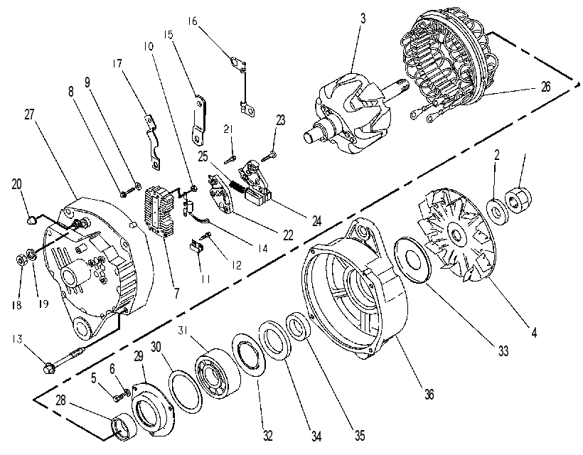 Генератор зарядный 9W1082 CAT