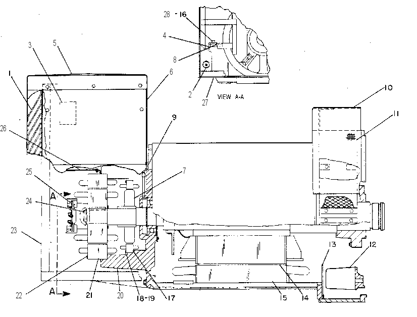 Генератор 7C2621 CAT