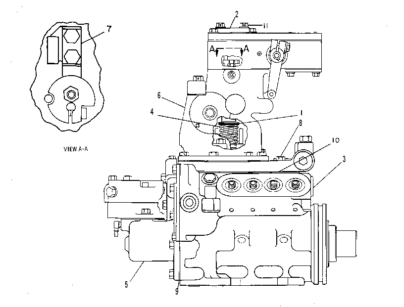PUMP GP-GOV, FUEL INJ & TFR 9Y3613 CAT