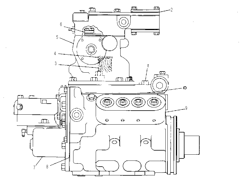 PUMP GP-GOV, FUEL INJ & TFR 7C3758 CAT