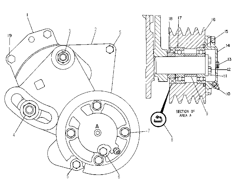 BELT TIGHTENER GP 7C4592 CAT