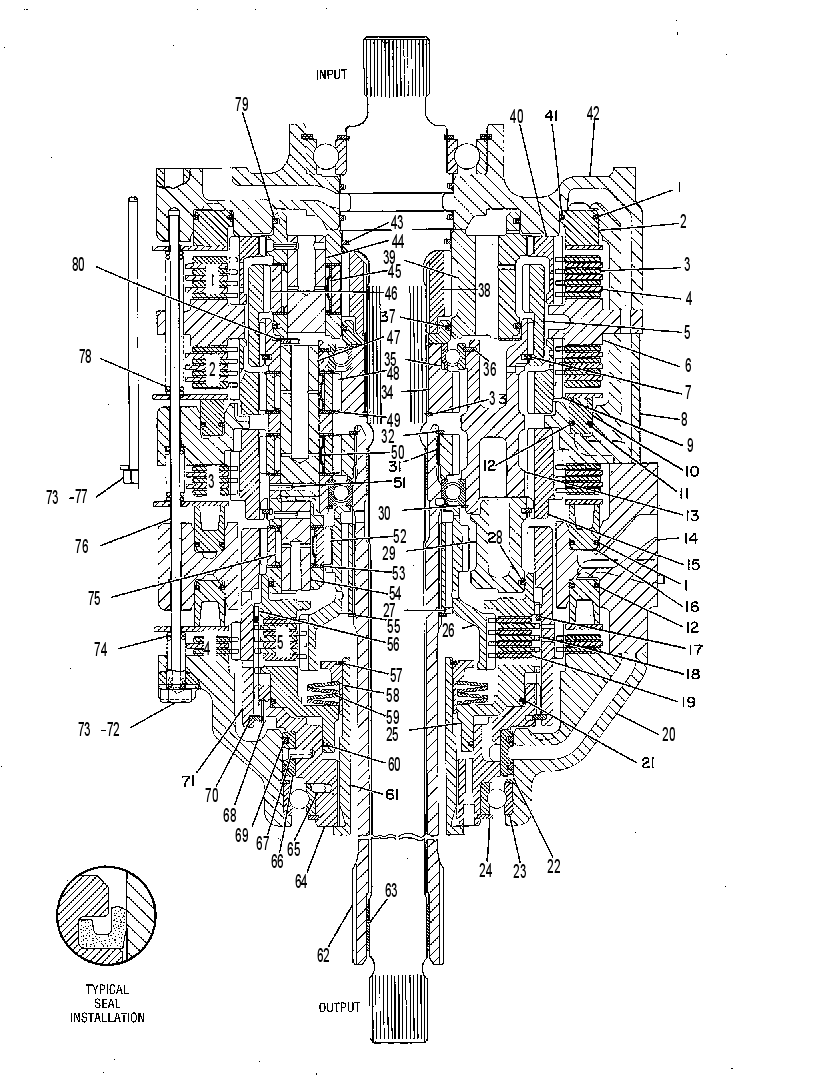 Планетарная передача 3T8275 CAT