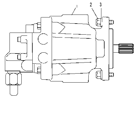 PUMP & MTG GP-CUSHION-HITCH 8W8796 CAT
