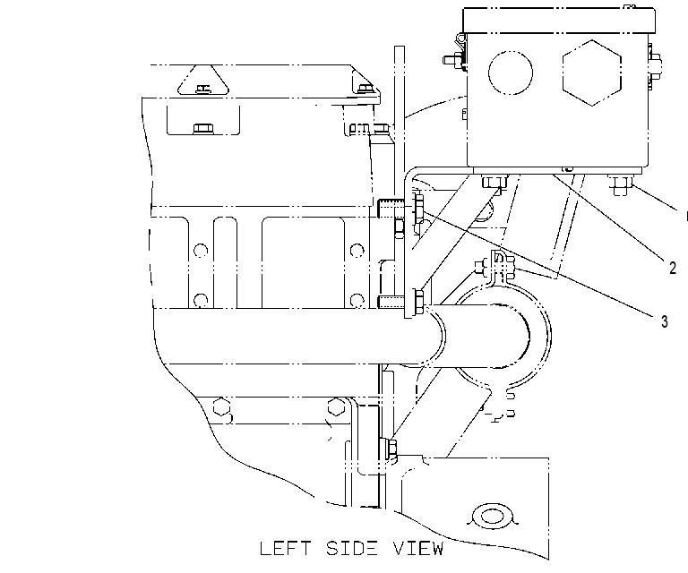 MOUNTING GP-JUNCTION BOX 7E1423 CAT