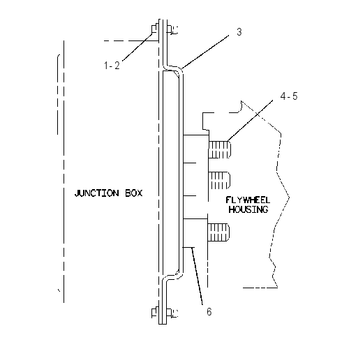 MOUNTING GP-JUNCTION BOX 7E0864 CAT