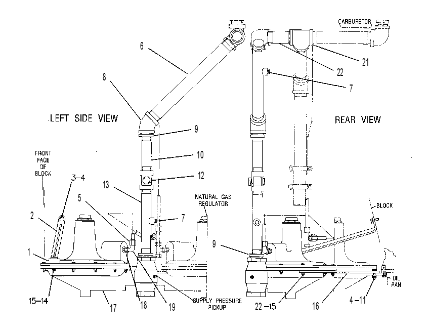 Регулятор давления газа 7E2480 CAT
