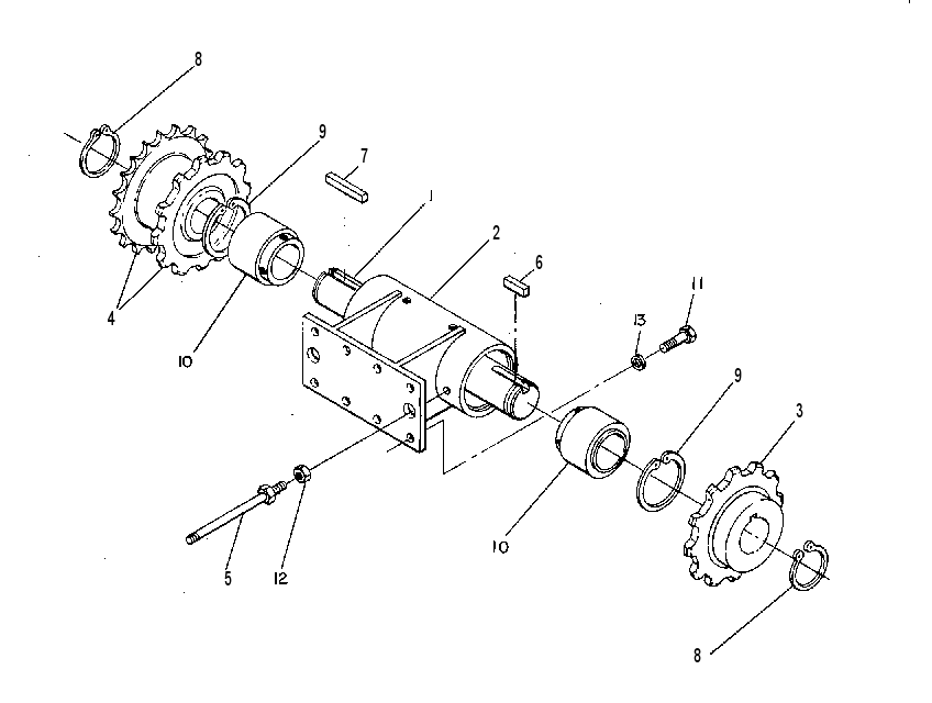 DRIVE GP-CONVEYOR 7R2970 CAT