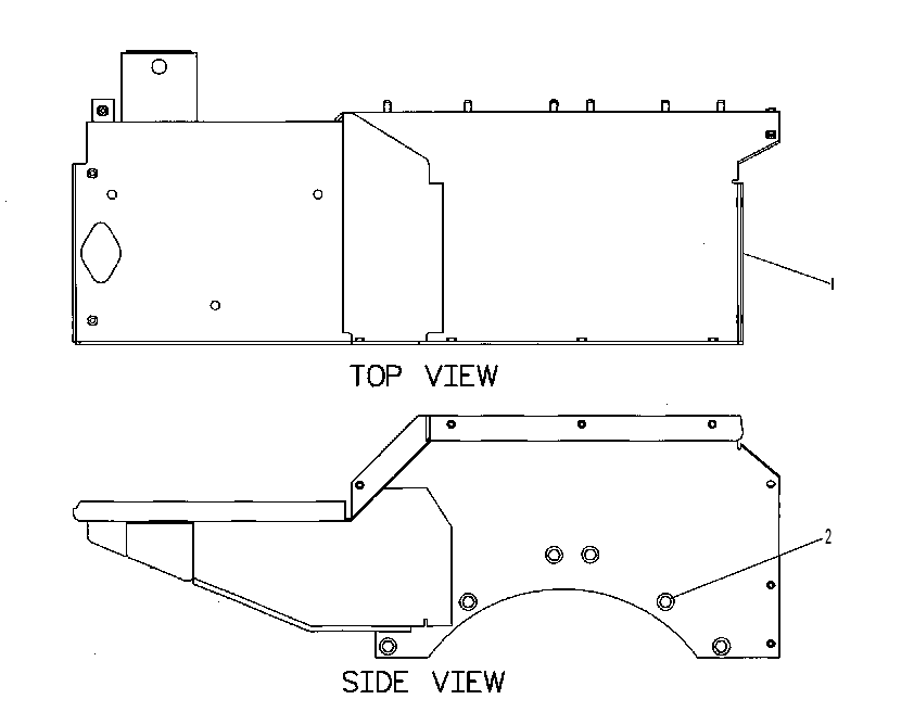 Крыло 8G4324 CAT