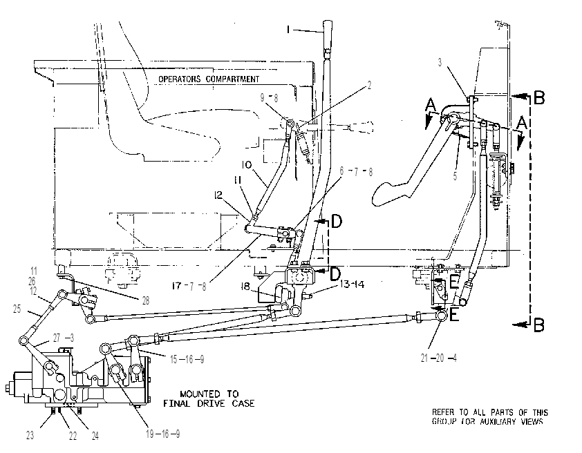 CONTROL GP-STEER CLUTCH & BRK 9W5717 CAT