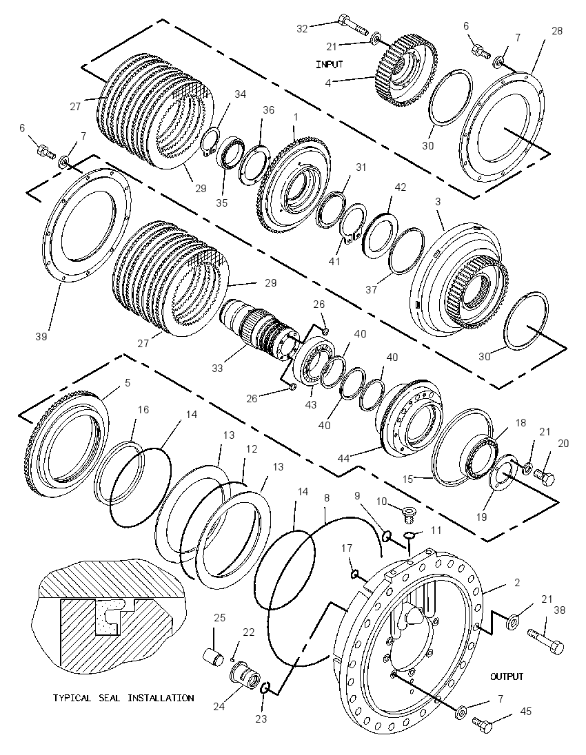 CLUTCH & BRAKE GP-STEERING 6T1862 CAT