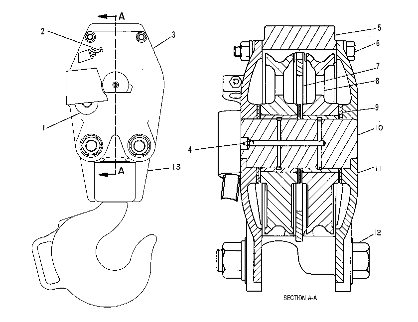 BLOCK GP-LOAD SHEAVE 9P8232 CAT