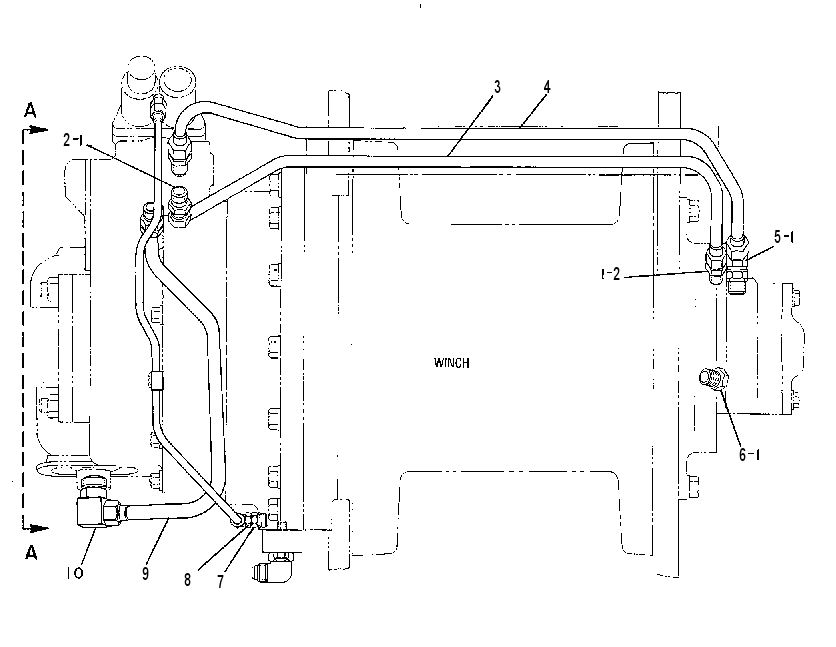 LINES GP-WINCH 7G9999 CAT