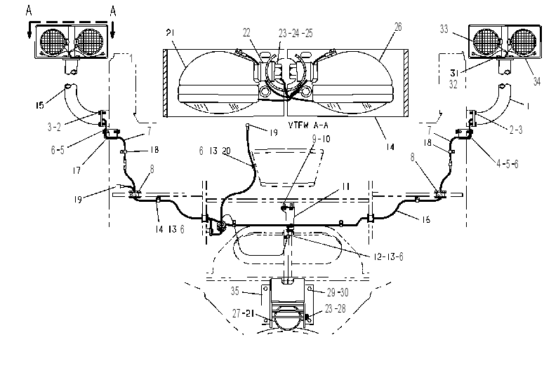 LIGHTING GP-FRONT 7V8322 CAT