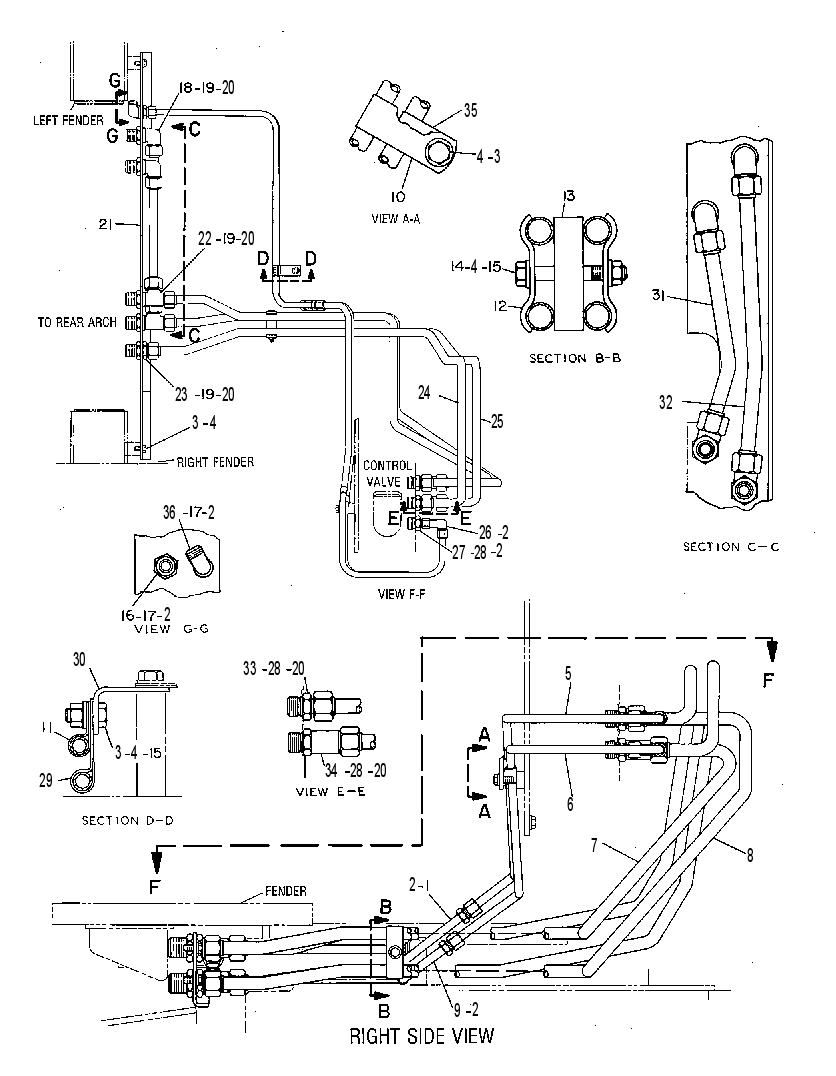 LINES GP-GRAPPLE 9N4926 CAT