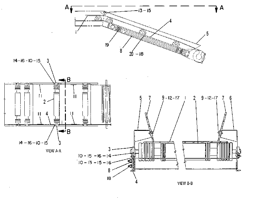 KIT-CONVEYOR EXTENTION 7X5080 CAT