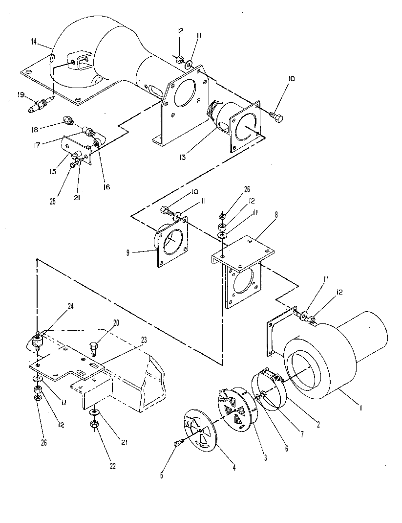 BURNER GP-RH 7R3023 CAT