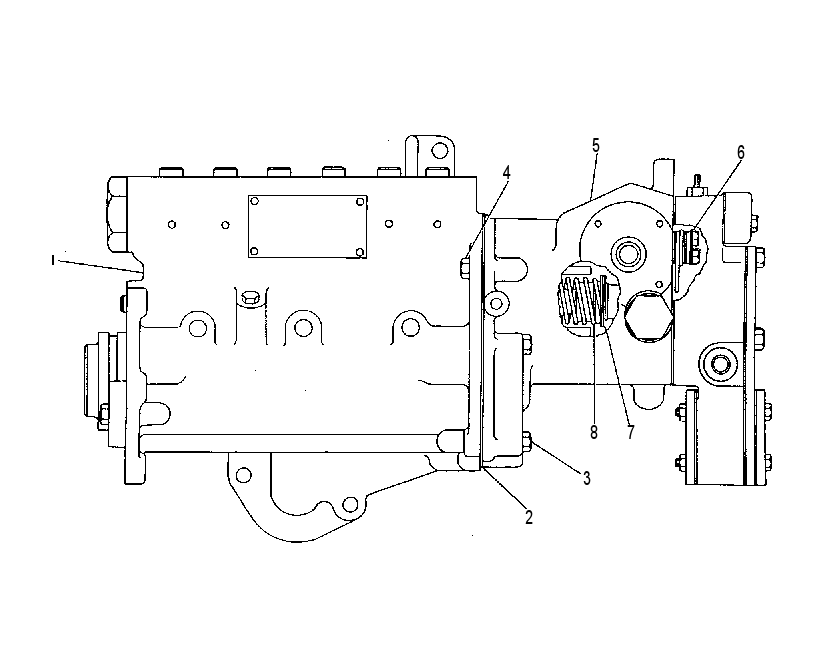 Регулятор и ТНВД 4N4145 CAT