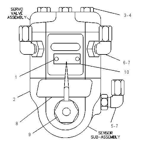 VALVE GP-SENSOR 7R4634 CAT