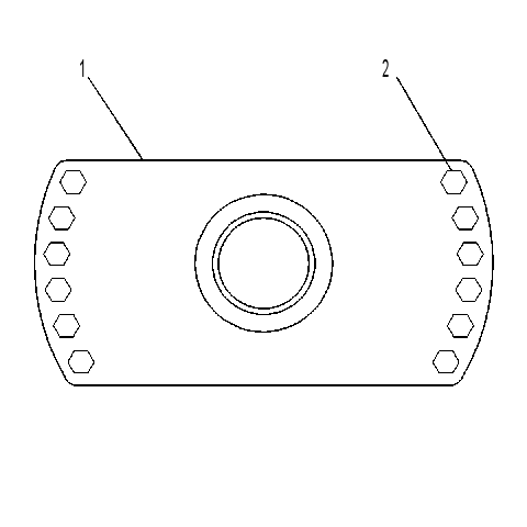TRUNNION GP-BULLDOZER 3A8438 CAT