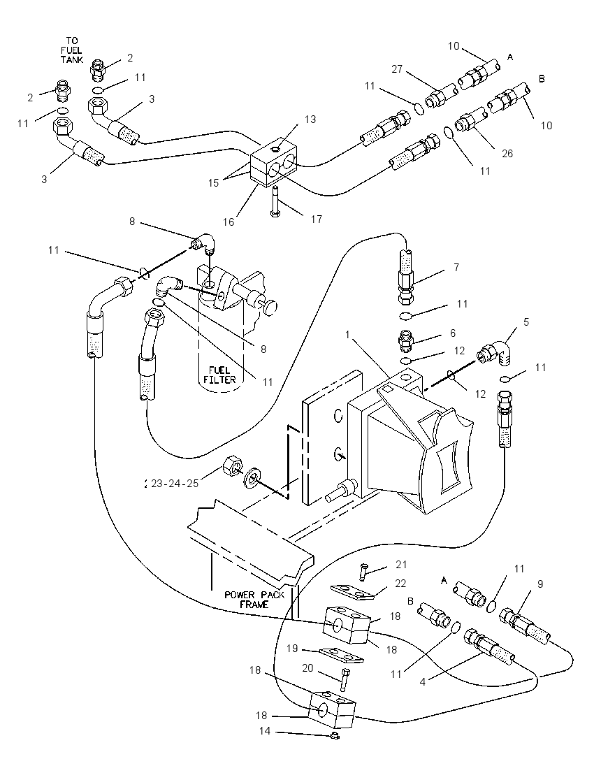 SUPPLY GP-FUEL 7R3057 CAT