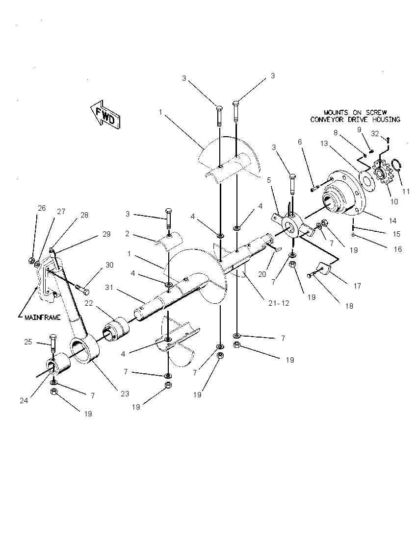 AUGER GP 7R3920 CAT