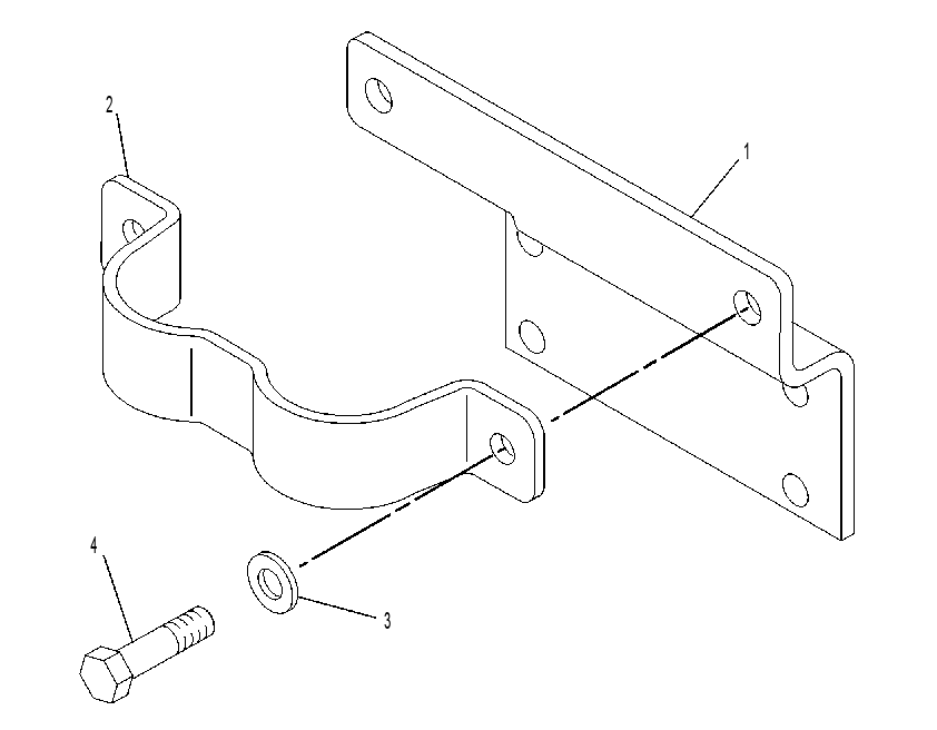 SUPPORT GP-AIR INLET 4P4855 CAT