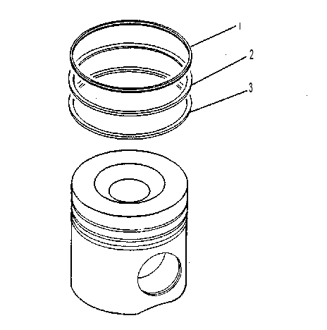 RING GP-PISTON 7E2899 CAT