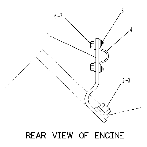 MOUNTING GP-GOVERNOR CONTROL 3N8796 CAT