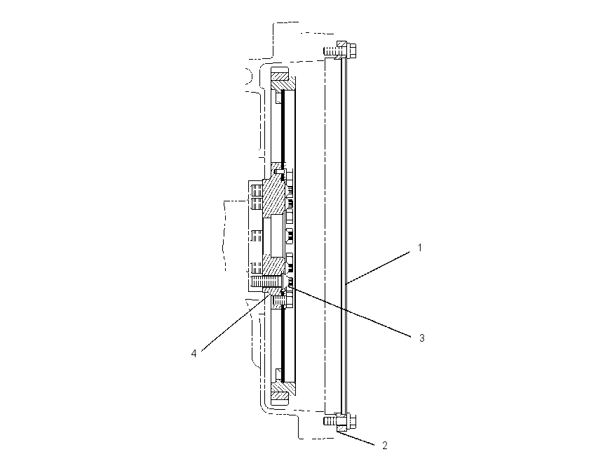 ADAPTER GP-ENGINE TO XMSN 7E3474 CAT
