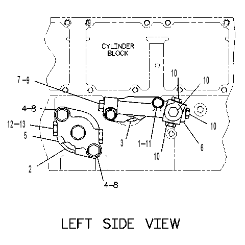 MANIFOLD GP-CYLINDER BLOCK 4P7534 CAT