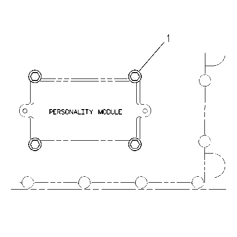 FASTENER GP-PERSONALITY MODULE 4P8145 CAT