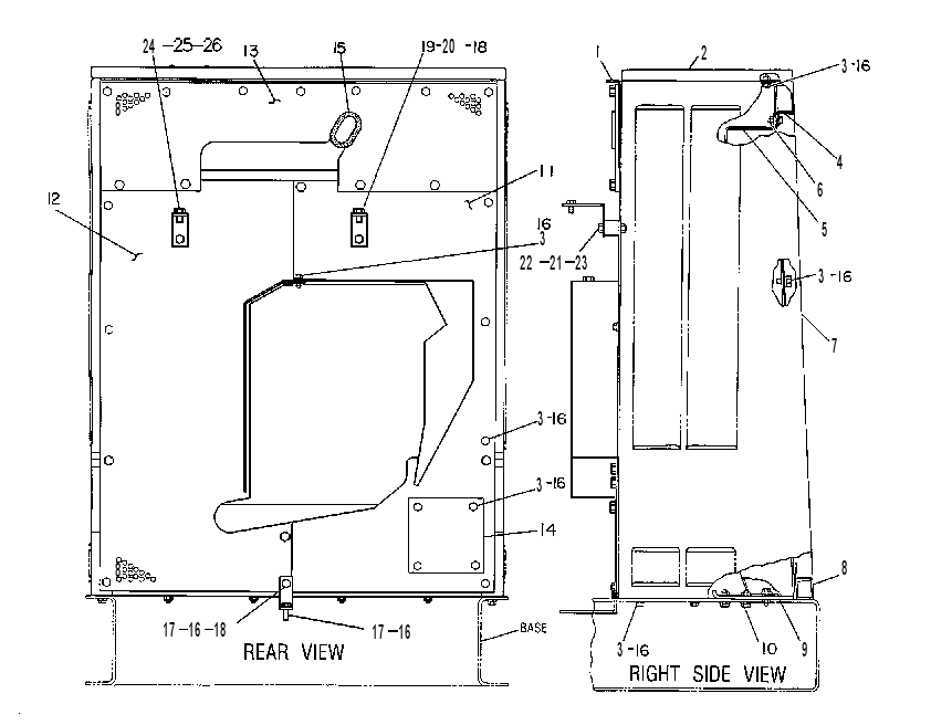ENCLOSURE GP-RADIATOR 7E9035 CAT