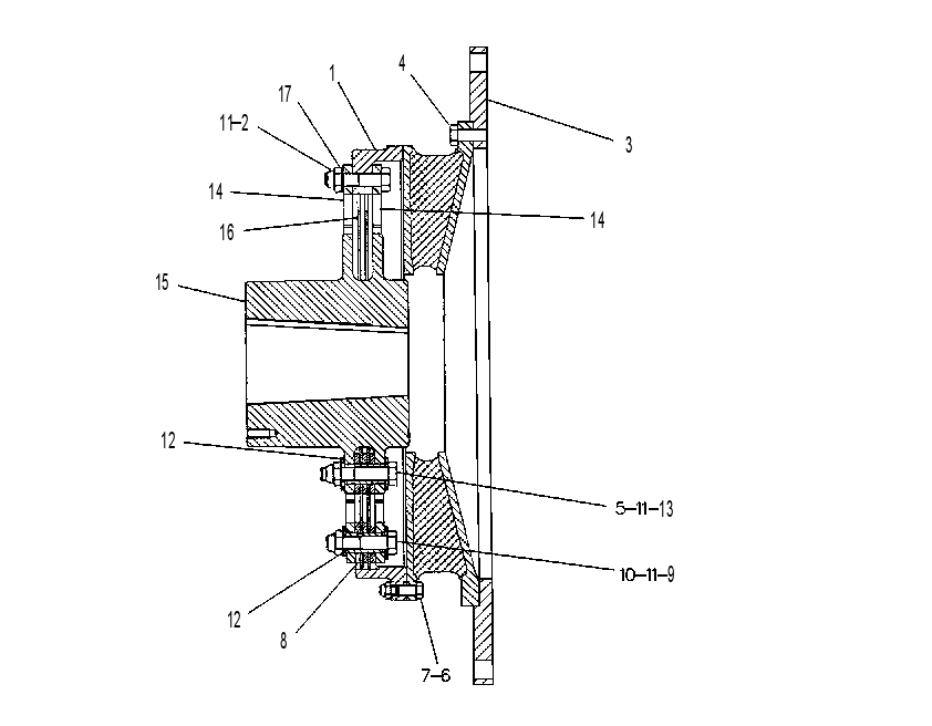 COUPLING GP-TORSIONAL 7C8058 CAT