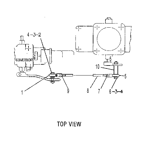 CONTROL GP-CARBURETOR 9Y9119 CAT