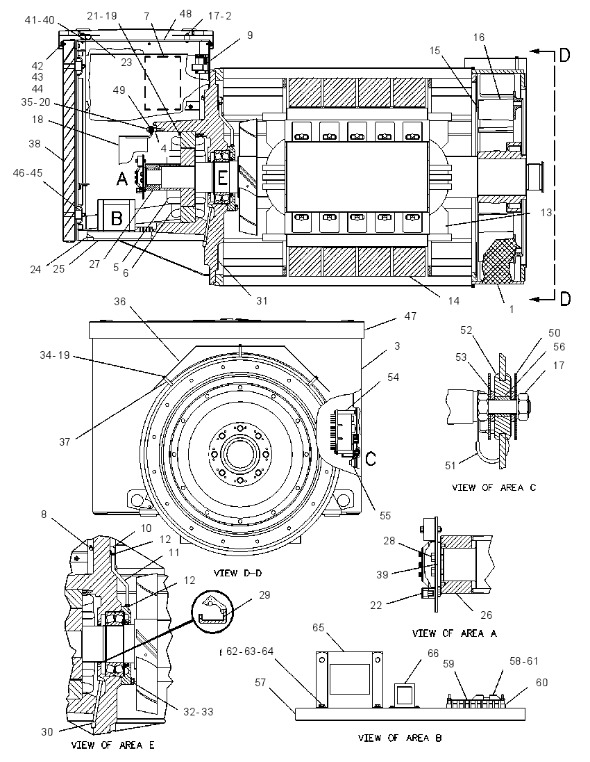 Генератор 4P2246 CAT