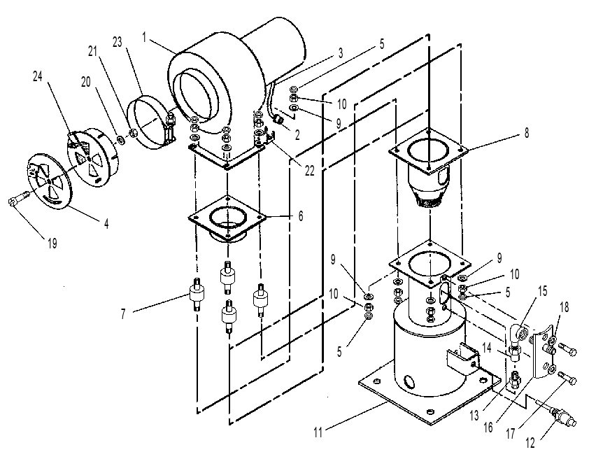 BURNER GP-RH 0871458 CAT