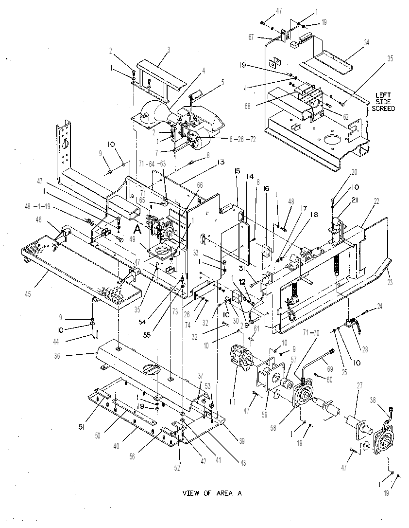 FRAME GP-SCREED 6R3378 CAT