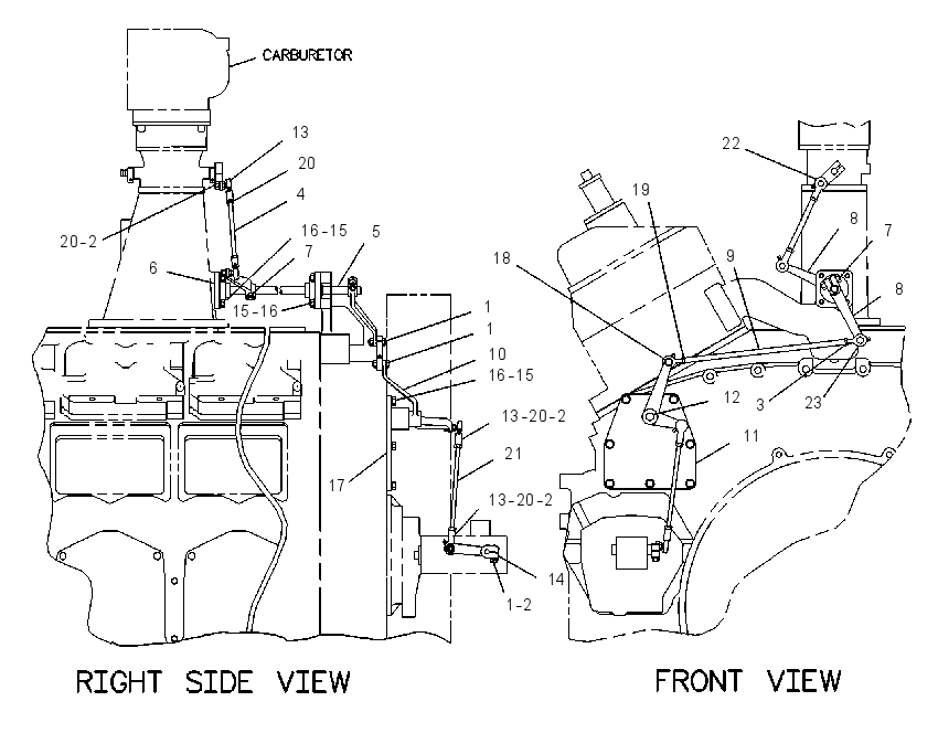 CONTROL GP-CARBURETOR 4P5250 CAT